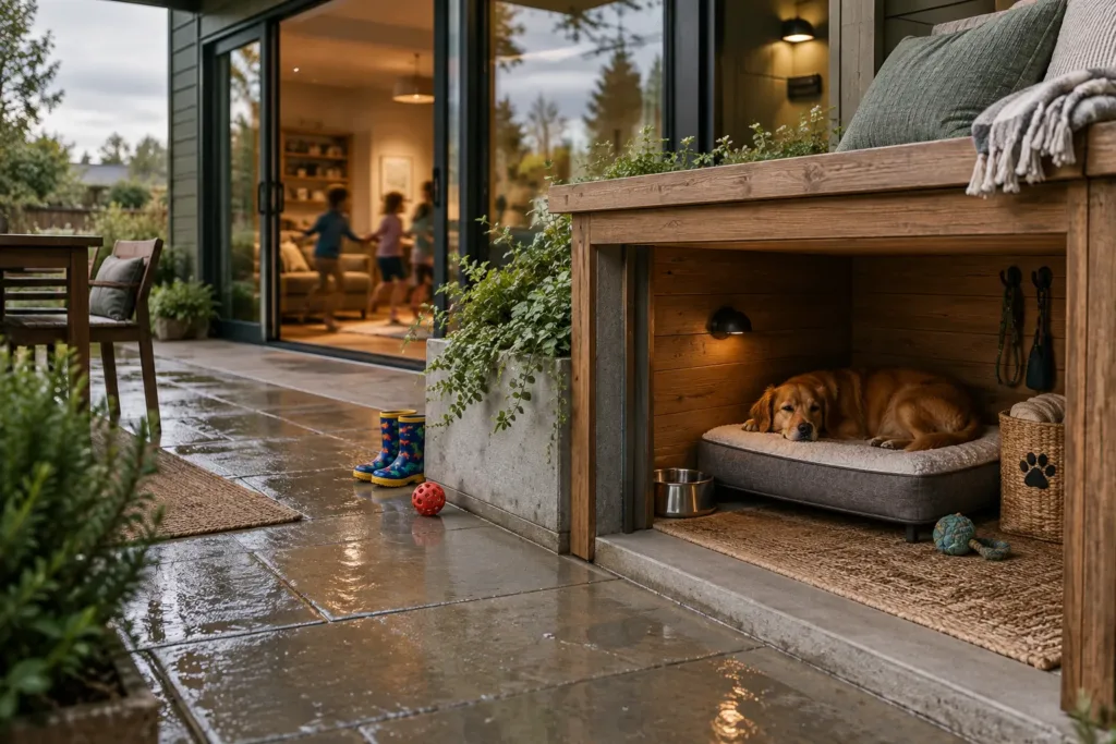 Creating a "Safe Retreat" Space for Pets When Kids Are Loud