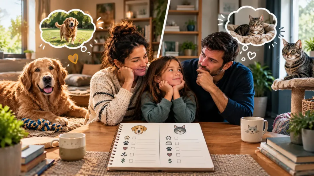 How Our Family Chose Between a Dog and a Cat (And Why It Wasn't Close)