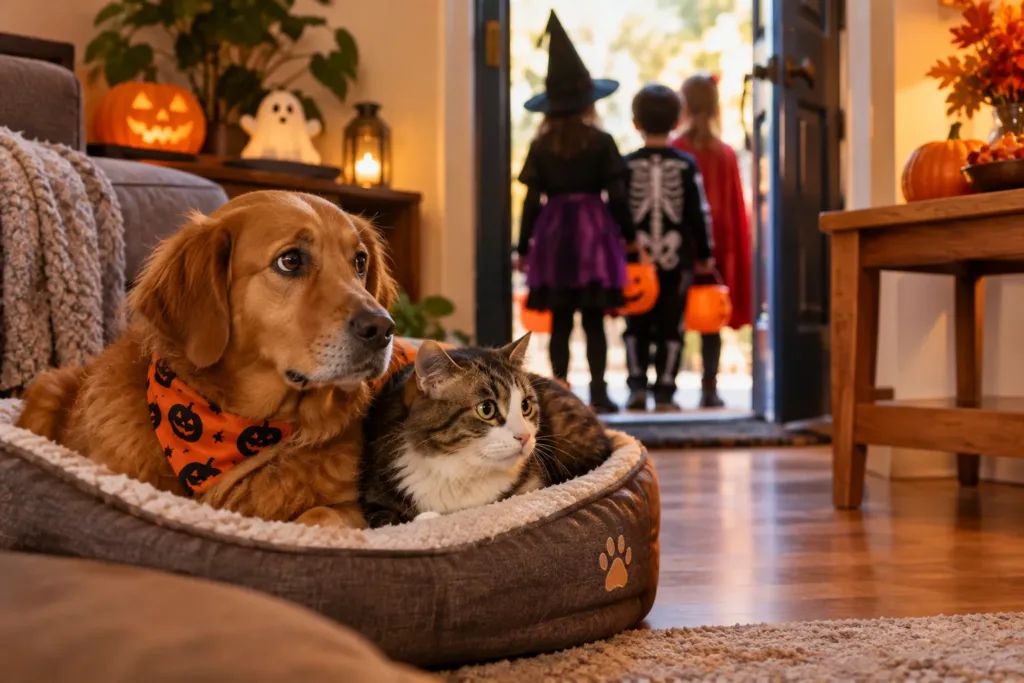 How to Prepare Your Pet for Trick-or-Treaters and Halloween Visitors