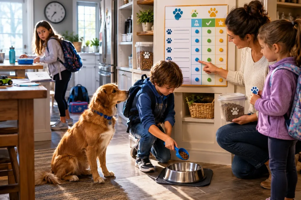 The Chore Chart That Finally Got My Kids to Actually Feed the Dog