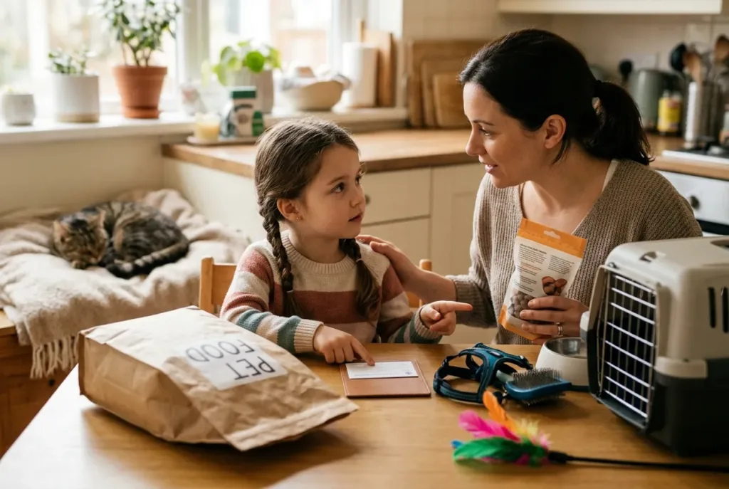 How to Talk With Children About the Cost of Caring for a Pet