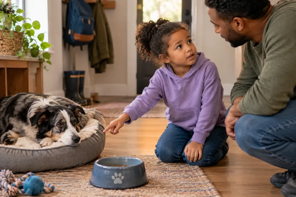 How to Teach Children to Report Changes in a Pet’s Routine