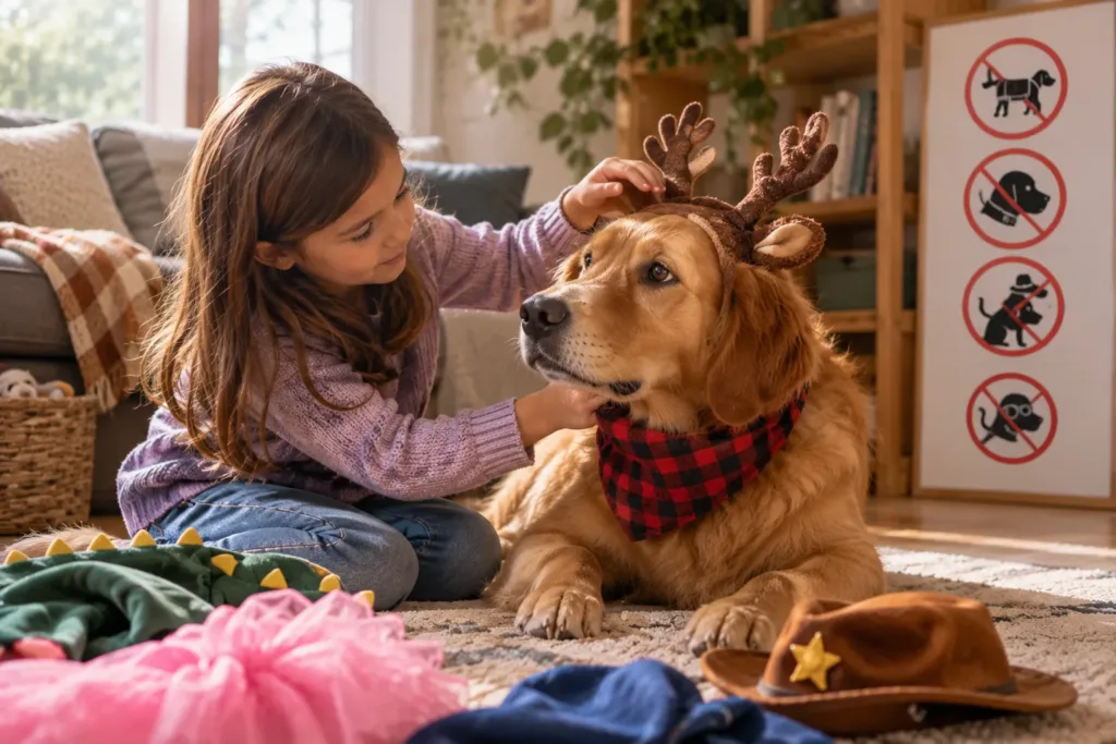 What to Do When Your Child Wants to Dress Up the Pet